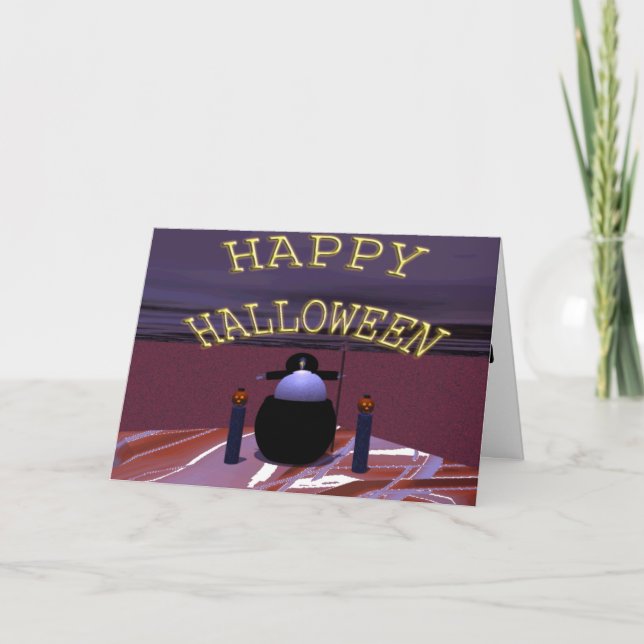 HALLOWEEN KORT (Framsida)