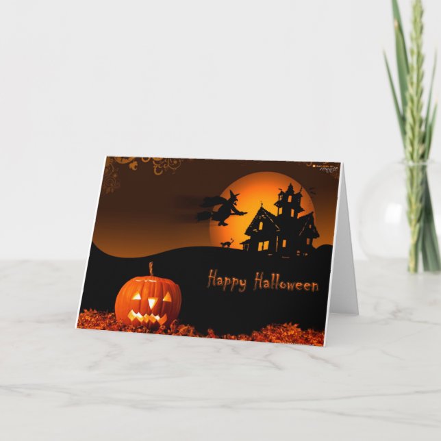 Halloween Kort (Framsida)