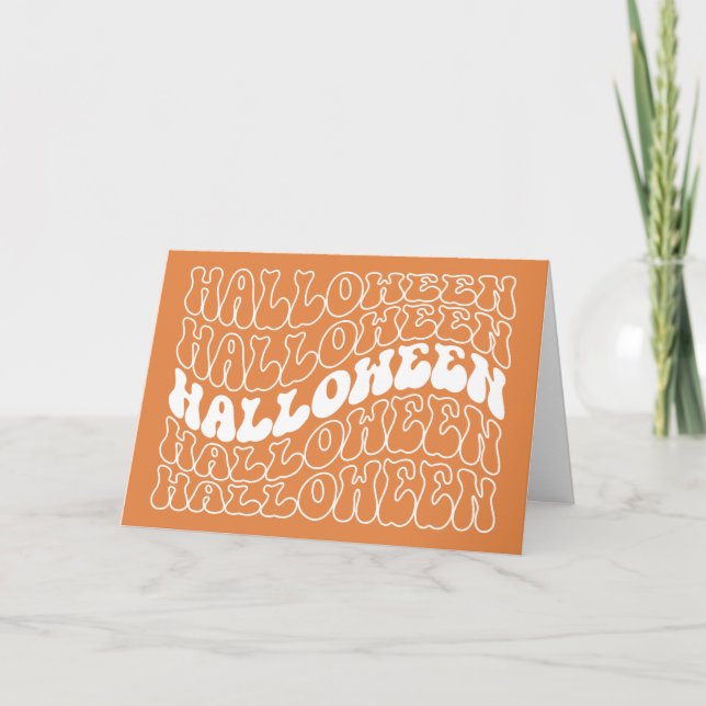 Halloween Kort (Framsida)