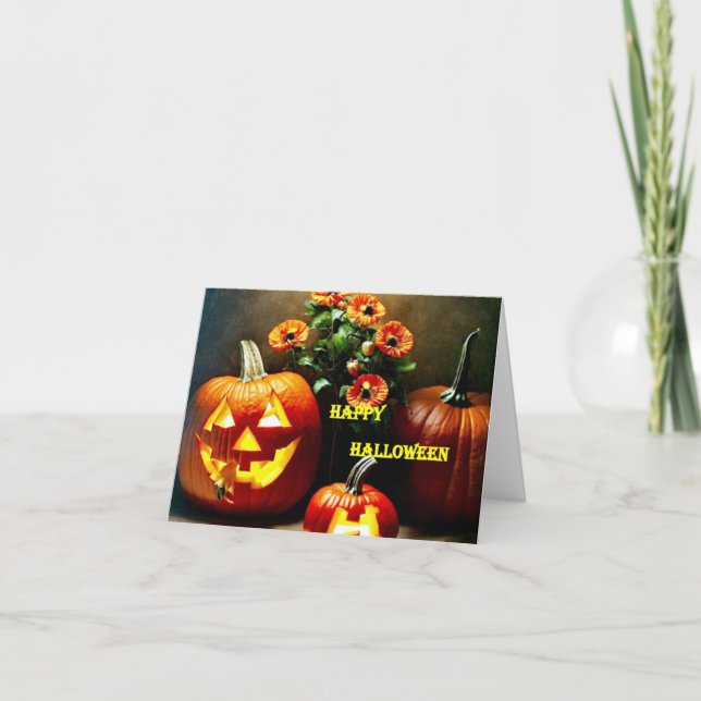 Halloween-kort 10 kort (Framsida)