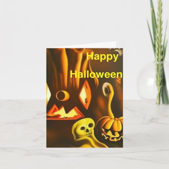 Halloween-kort 11 kort (Framsida)