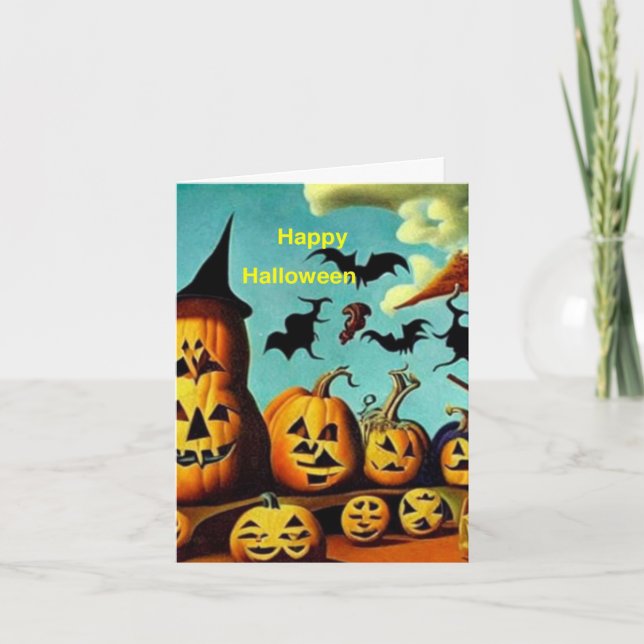 Halloween-kort 13 kort (Framsida)