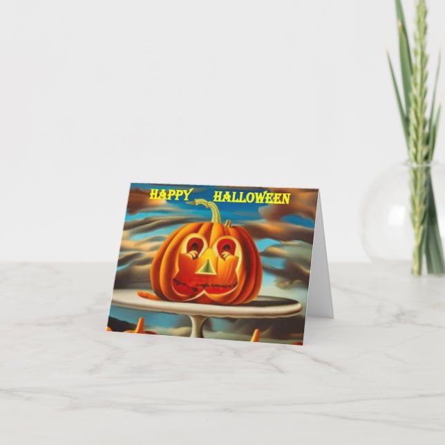 Halloween-kort 14 kort (Framsida)