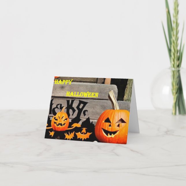 Halloween-kort 15 kort (Framsida)