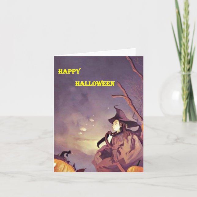 Halloween-kort 16 kort (Framsida)