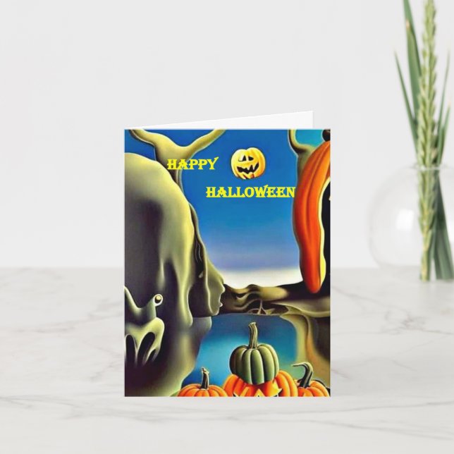 Halloween-kort 5 kort (Framsida)