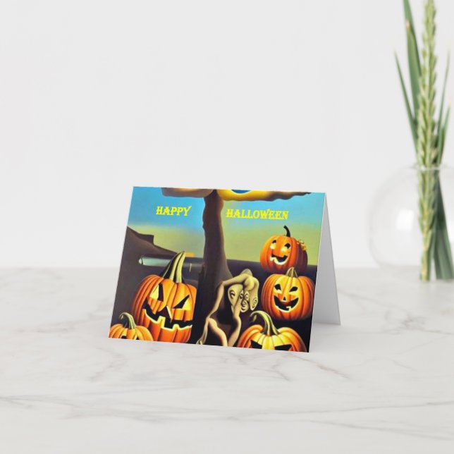 Halloween-kort 6 kort (Framsida)