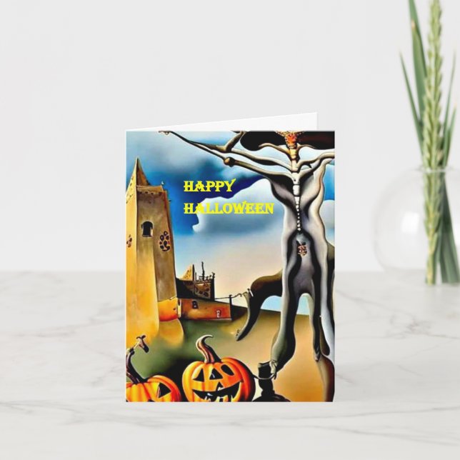 Halloween-kort 7 kort (Framsida)