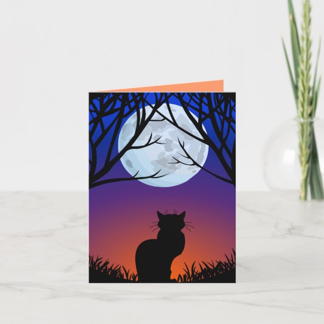 Halloween-kort Anpassningsbar Halloween fest-inbju Inbjudan (Framsida)