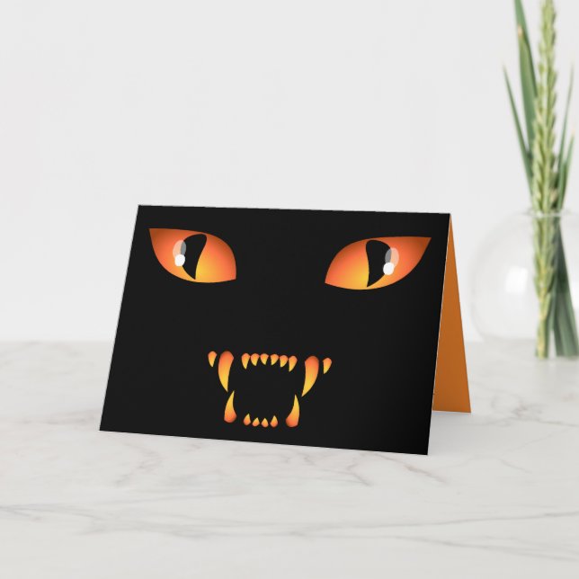 Halloween-kort Anpassningsbar Halloween-kortinbjud Inbjudan (Framsida)