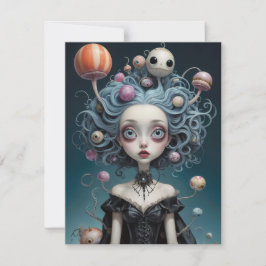 Halloween-kort Anteckningskort