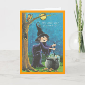 Halloween kort för barn