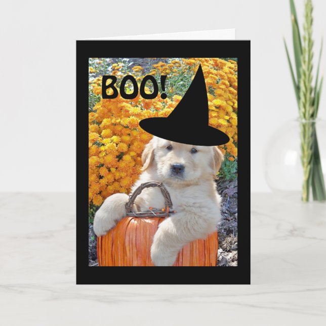 Halloween-kort för fjällande påk kort (Framsida)