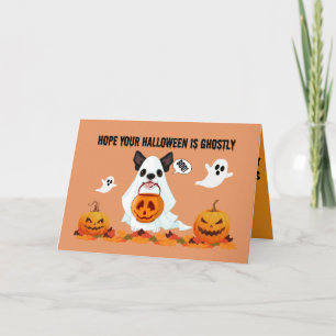 Halloween-kort för hög hälsning kort