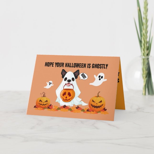 Halloween-kort för hög hälsning kort (Framsida)