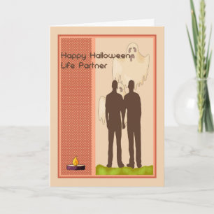 Halloween-kort för Male Life Partners Kort