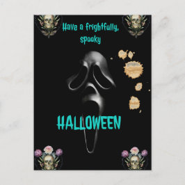 Halloween-kort för vänskapligt inlägg helg vykort