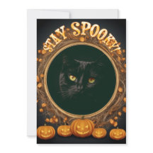 Halloween-kort. Håll dig skum!