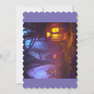 Halloween-kort Inbjudningar