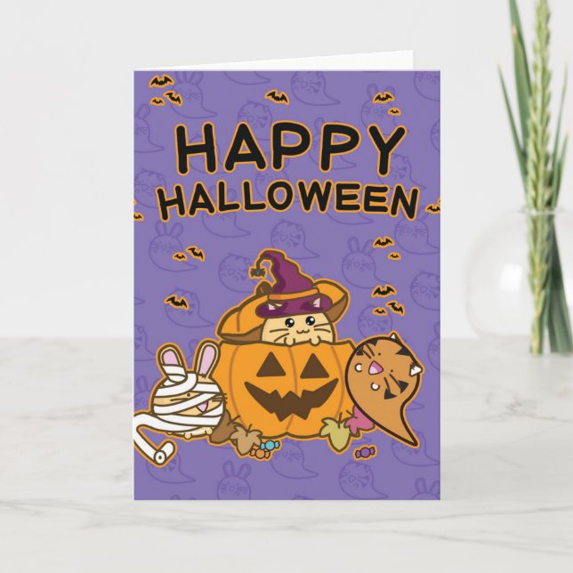 Halloween-kort Kort (Framsida)