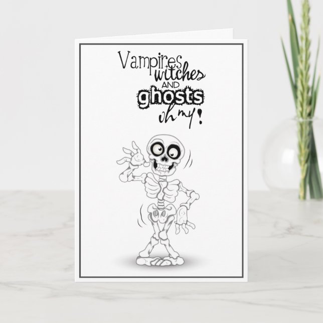 Halloween-kort Kort (Framsida)