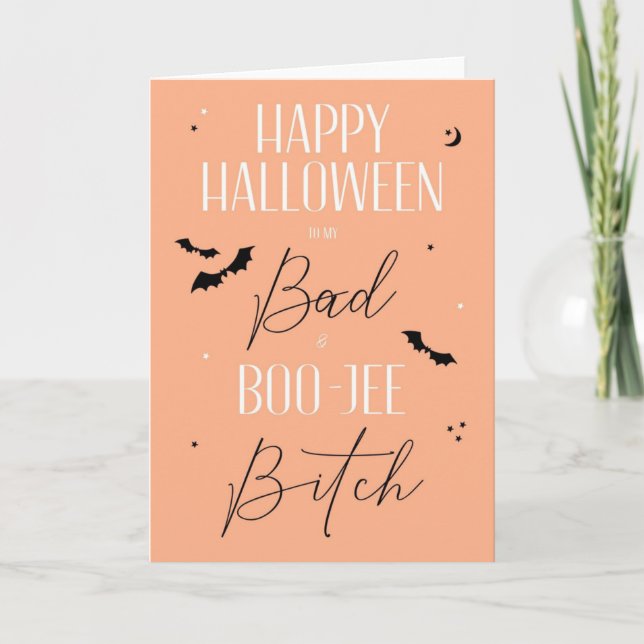 Halloween-kort Kort (Framsida)
