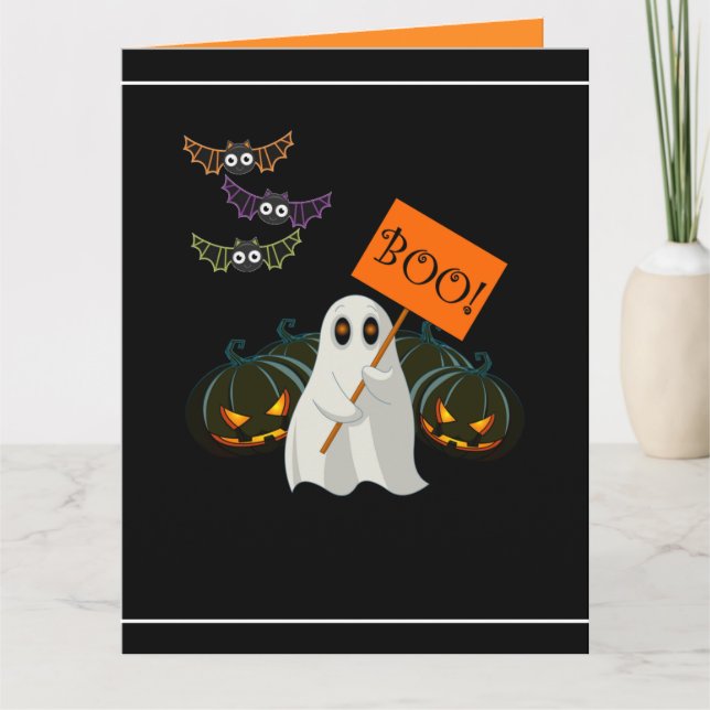 Halloween-kort Kort (Framsida)