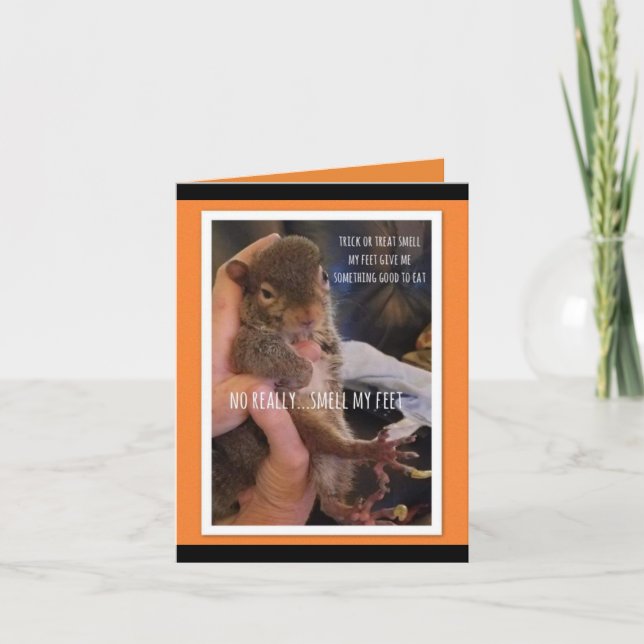 Halloween-kort Kort (Framsida)