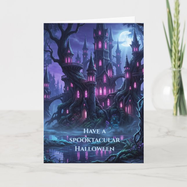 Halloween-kort Kort (Framsida)