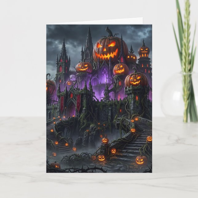 Halloween-kort Kort (Framsida)