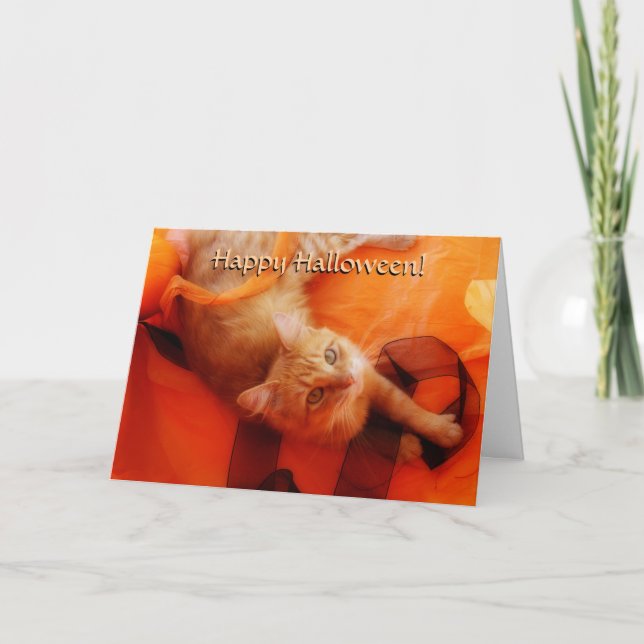 Halloween-kort Kort (Framsida)