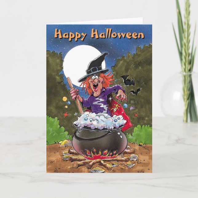 Halloween-kort Kort (Framsida)