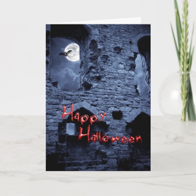 Halloween-kort Kort (Framsida)