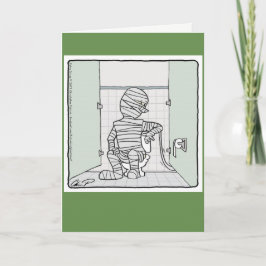 Halloween-kort: Mummy Kort