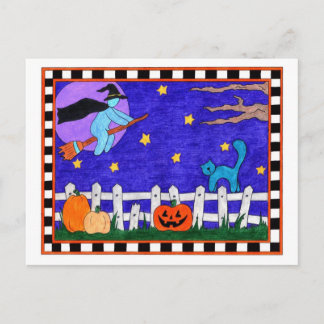 Halloween-kort Vykort