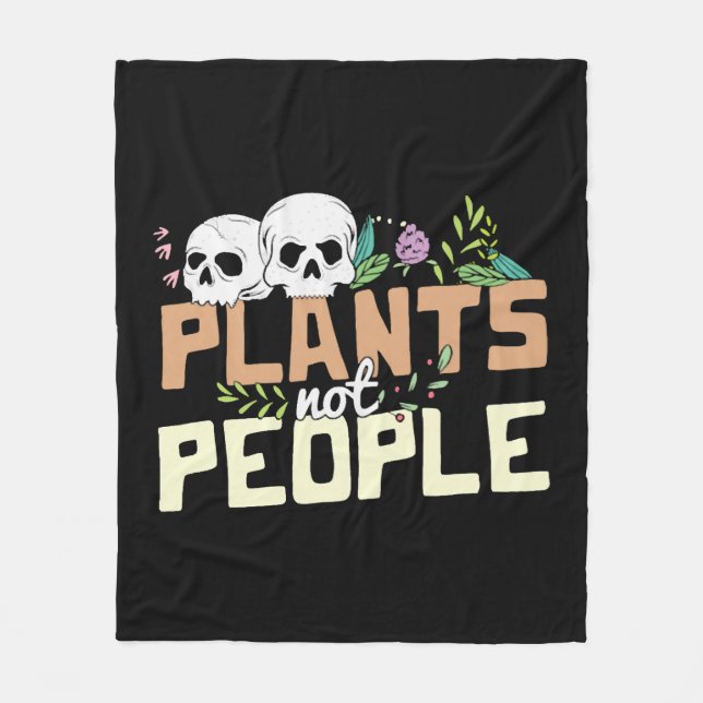 Halloween-kostrumplantor, inte människor som hallo fleecefilt (Framsidan)