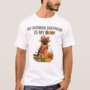 Halloween-kostym för tysk schäferhund  Min tyska v T Shirt
