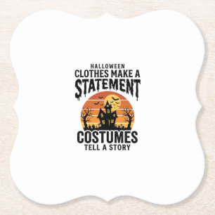 Halloween kostym påstående Vintage skjorta design_ Underlägg Papper