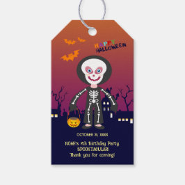 Halloween-kostym Pojke Födelsedagsfest Presentetikett