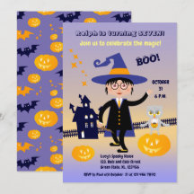 Halloween-kostym Pojke Trollkarl Födelsedagsfest