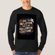 Halloween Kostym Rolig På Grund av Inflation