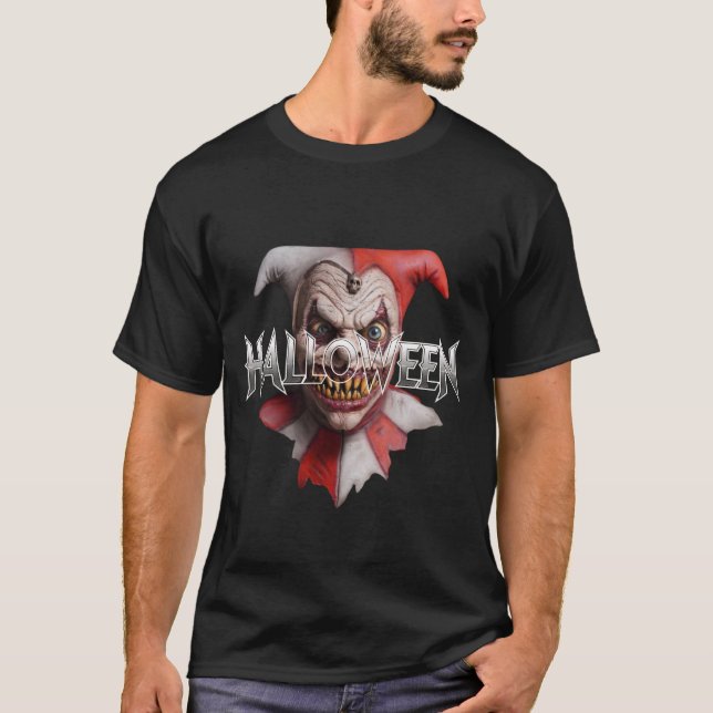 Halloween-kostym T Shirt (Framsida)