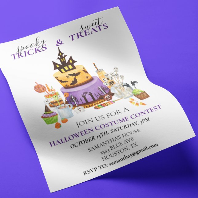 Halloween kostym tävling godsaker och sötsaker  (Skapare uppladdad)