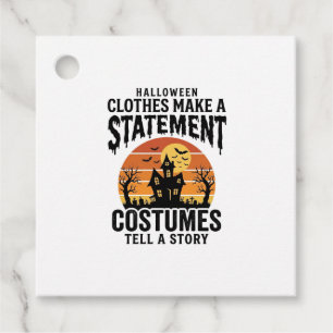 Halloween kostym uttalande Vintage skjorta design_ Gåvor Etiketter
