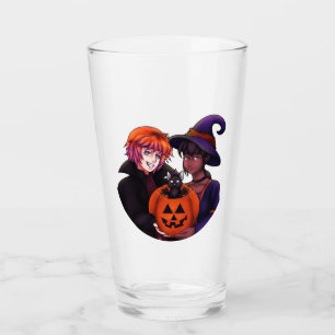 Halloween Kostymer Kort Glaskopp