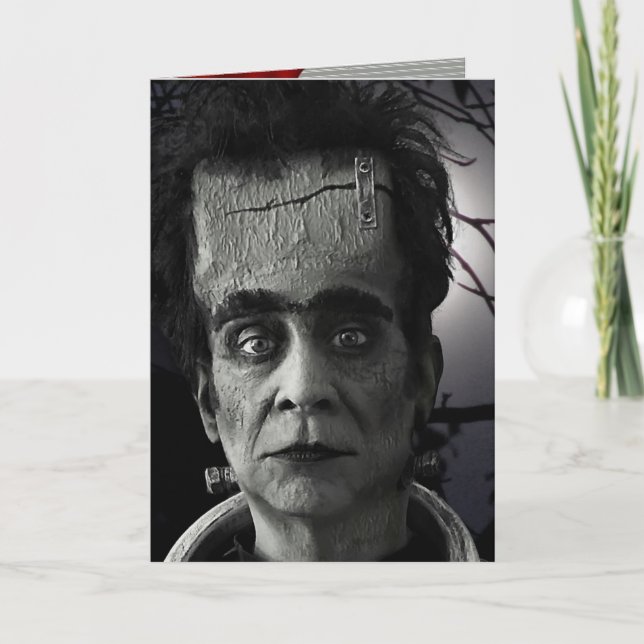 Halloween Kostymfest FALDAK KORT INBJUDAN (Framsida)