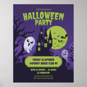 Halloween kostymfest inbjudan Halloweenfest Poster