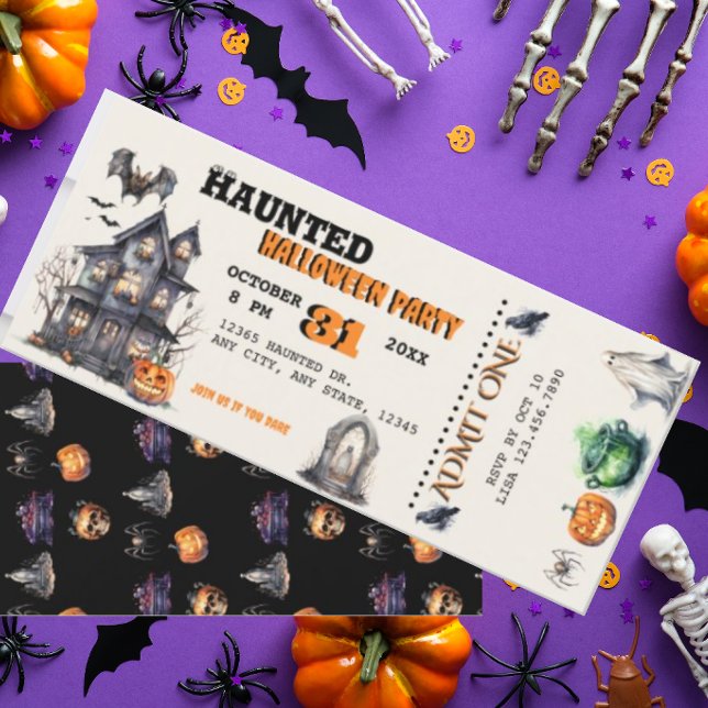 Halloween Kostymfest Inbjudningar (Skapare uppladdad)