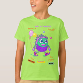 Halloween Kostymfest Monster skrämmande kul Dans T Shirt