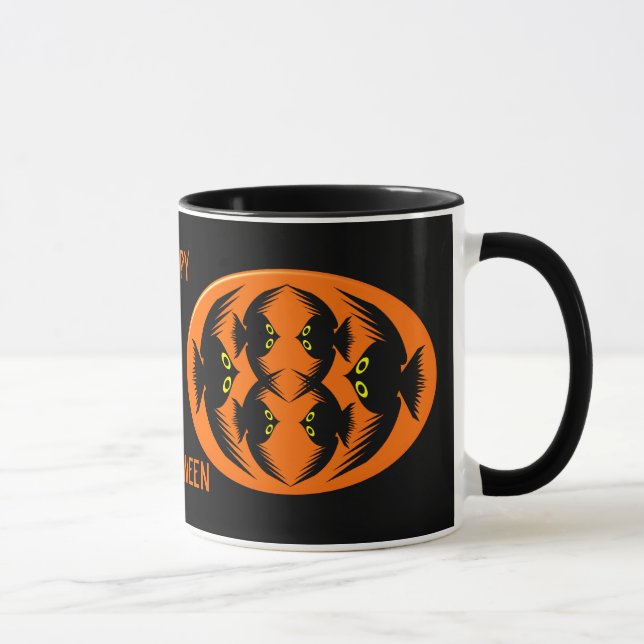 Halloween Kråka Coffee Mugg (Höger)